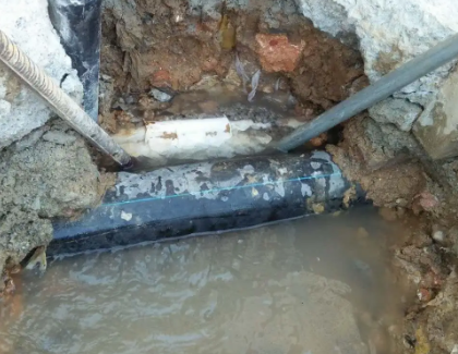 天元测漏水之水管漏水